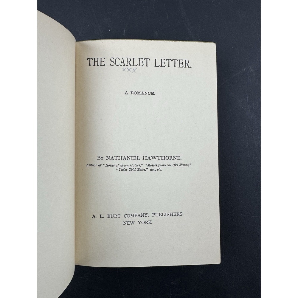 Nathaniel Hawthorne The Scarlet Letter Cornel Series Hardcover